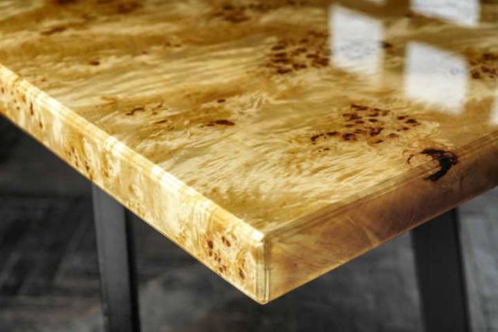 Wood burls are trending in home design