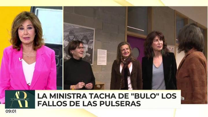 Ana Rosa Quintana estalla contra las pulseras antimaltrato compradas por el Ministerio de Igualdad: "Deben generar alarmas, no bulos"