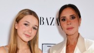 Harper Beckham, 14, is her mom Victoria's twin in sun