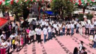 Familias marchan por la paz en Guadalupe y Calvo; GN organizó convivencia
