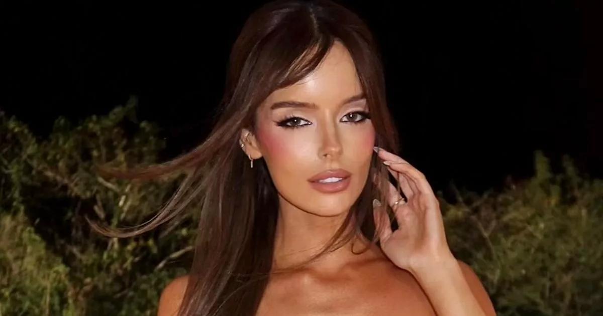Love Island's Maura Higgins wows in skintight latex dress as she says 'I'm flexible'