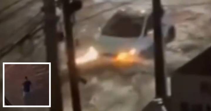 Doble tragedia en NL: Muere hombre al intentar salvar a mujer arrastrada por la corriente; ella sigue desaparecida