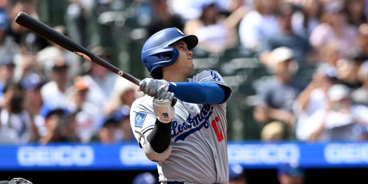 Shohei Ohtani ties Dodgers record with 12th leadoff homer