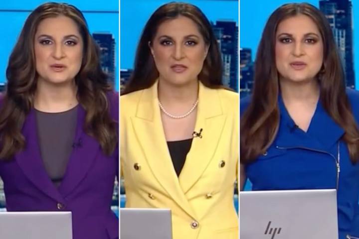 News Anchor Wears Every Color from 'Joseph and The Amazing Technicolor Dreamcoat' (Exclusive)