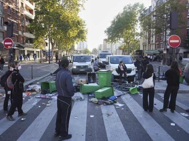 200 arrested in France as protesters clash with police