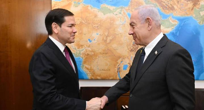 Guerra Israel - Hamás en Gaza | Benjamin Netanyahu junto a Marco Rubio: Nos apoyamos ante los gobiernos débiles que nos presionan | Franja de Gaza 