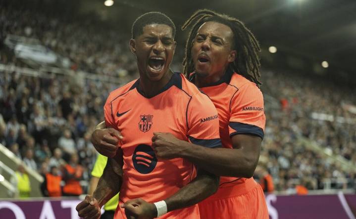 Marcus Rashford encamina victoria del Barcelona sobre Newcastle en Champions League