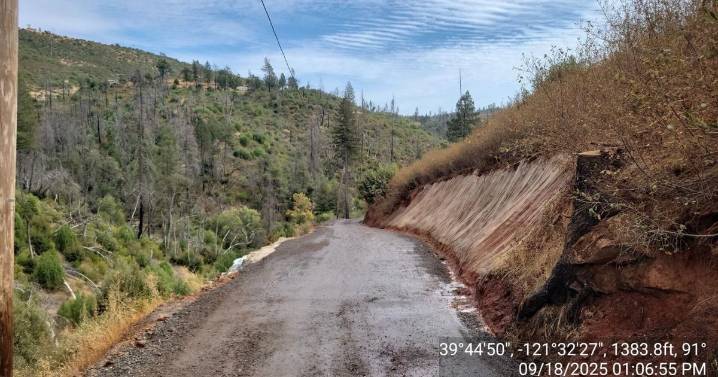 Butte County Public Works completes work on Jordan Hill Road Maintenance Project near Concow
