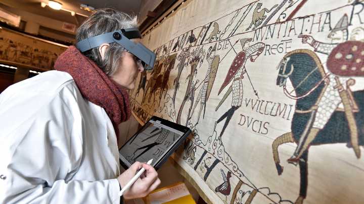 El Tapiz de Bayeux no se moverá hoy por miedo a las protestas callejeras