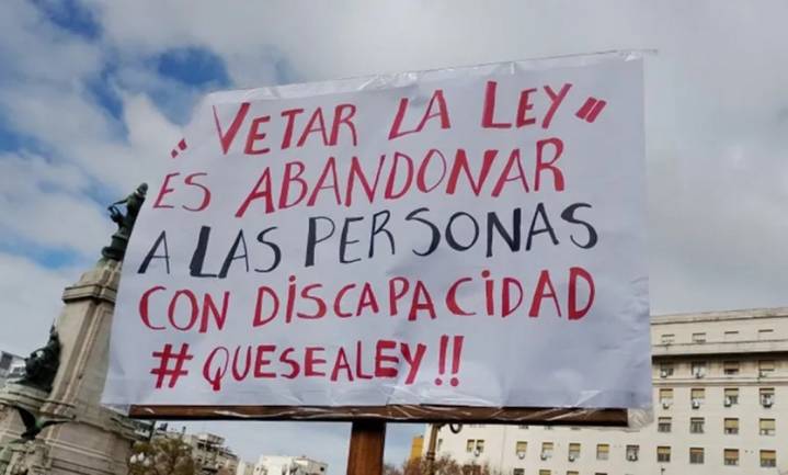 Promulgan la Ley de Emergencia en Discapacidad, pero suspenden su aplicación