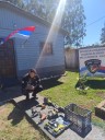 En operativo rastrillaje el Comando de Villa Bonita recuperó herramientas robadas