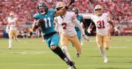 Jaguars beat 49ers 26-21 with Washington's punt return TD, 4 takeaways