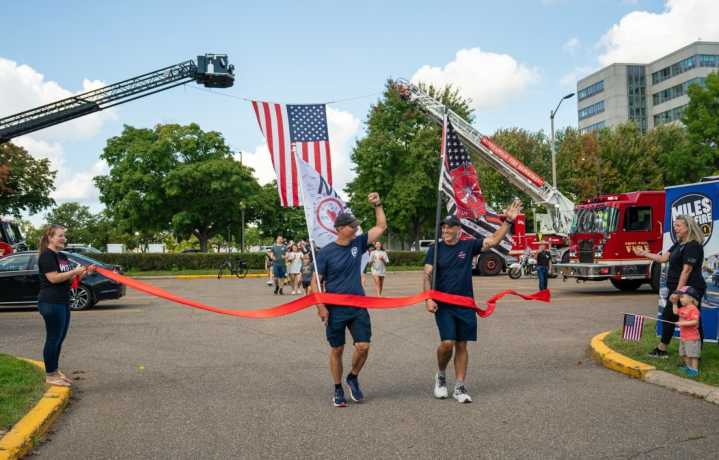 Why did 2 firefighters walk from Duluth to St. Paul? This is their story