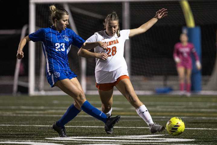 Kenzie Long scores two goals to help Palmyra girls soccer defeat Hershey