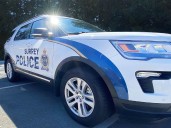 Man, 42, charged in Surrey stabbing that left one in critical condition