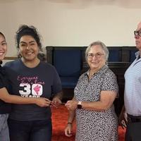 Eastern Star donates $10,000 to Friends of Family