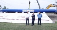 Presidenta Claudia Sheinbaum supervisó la construcción del nuevo acueducto de Ciudad Victoria