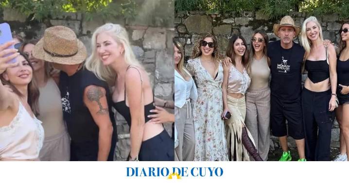 Qué dijo Eros Ramazzotti sobre el “casi beso” con Evangelina Anderson