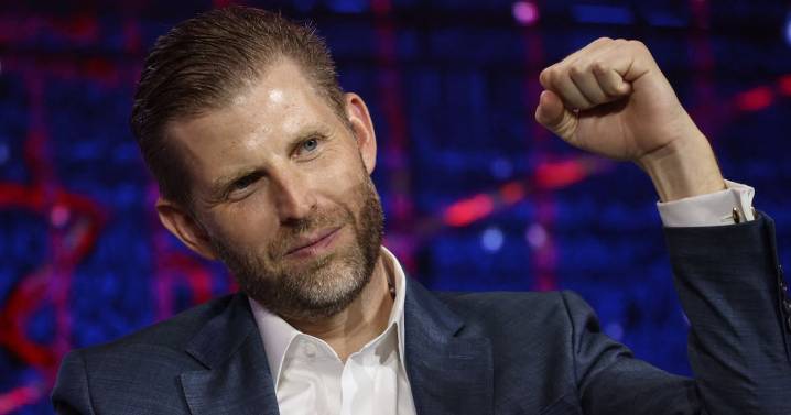 Eric Trump Revives Dad’s Failed Vodka Brand