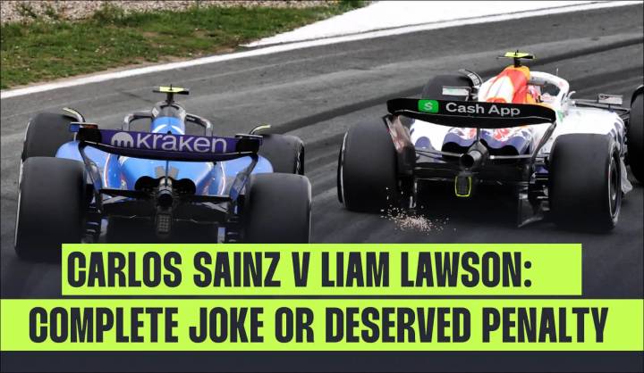 PF1 verdict: Was Carlos Sainz’s Dutch GP penalty fair after Liam Lawson clash?