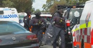 Berala stabbing: Man arrested after hour-long siege, stabbing in western Sydney