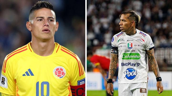 Sale a la luz primera foto de James Rodríguez y Dayro Moreno en la Selección Colombia