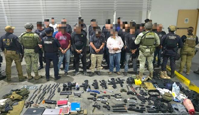 Detienen a 38 integrantes de La Luz del Mundo en campo de adiestramiento 