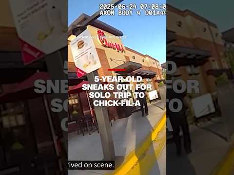 5-year-old sneaks out for solo trip to Chick