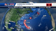Hurricane Humberto's latest track, strength, and impacts