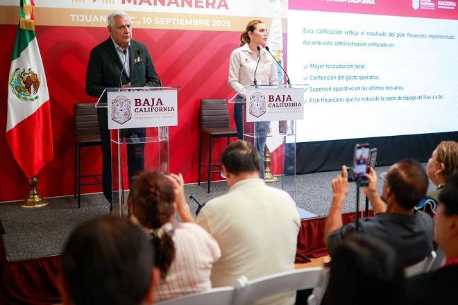 Mejora en calificación crediticia se reflejará en mayor inversión pública: gobernadora