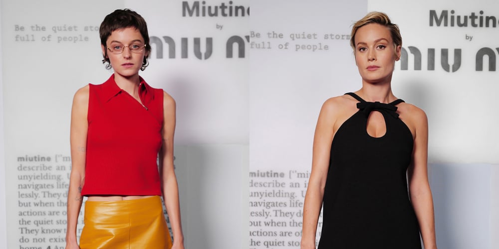 Emma Corrin & Brie Larson Attend Miu Miu’s Miutune Fragrance Launch Event in London | Ama, Brie Larson, Emma Corrin, Honor Swinton Byrne, Immy Waterhouse, Lena Mantler, Longform, Olivia Neill, Paloma 