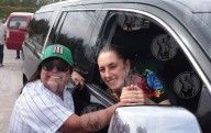 Abandona la presidenta Sheinbaum la frontera