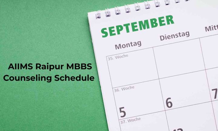 AIIMS Rapiur MBBS 2025 round 2 admissions schedule released