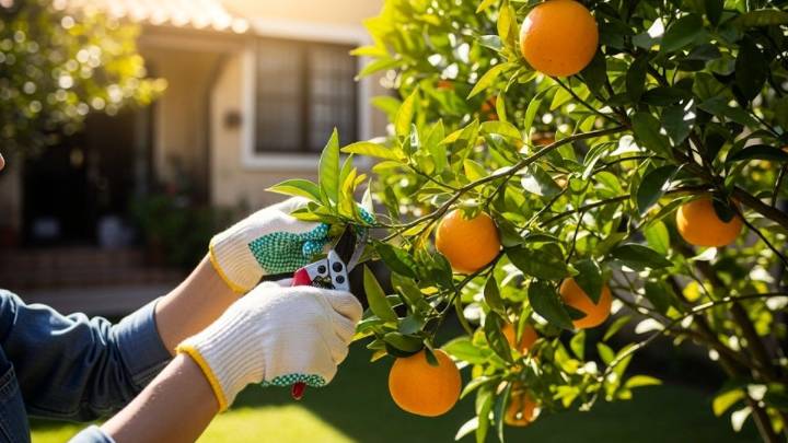 Cuál es el mejor momento para podar el árbol naranjo y de qué manera hacerlo