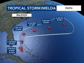 Tropical Storm Imelda latest: NC may get less rain if Humberto moves system away from coast