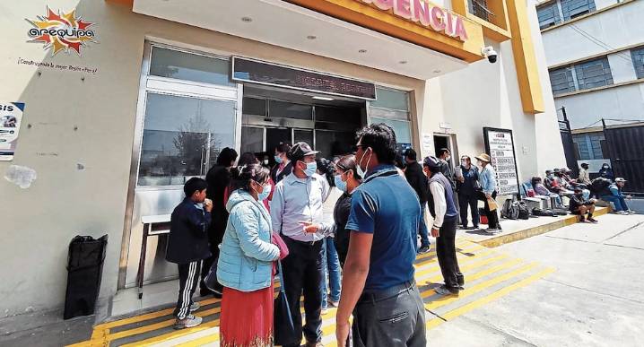 Médicos del Honorio Delgado de Arequipa salvan vida de presunto extorsionador