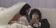 Selena Gomez Appears in First Pics of Her Second Lace Wedding Dress