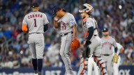 Alarma en Houston: Luis García sale lesionado y preocupa a los Astros [+VIDEO]
