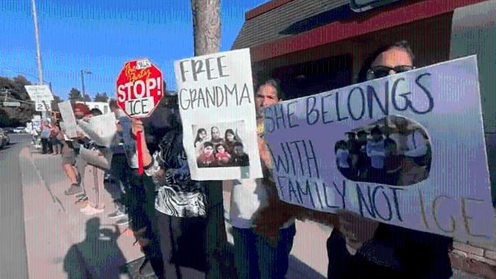 ‘She’s not a criminal, she’s a grandma’: Bay area community rallies for 73