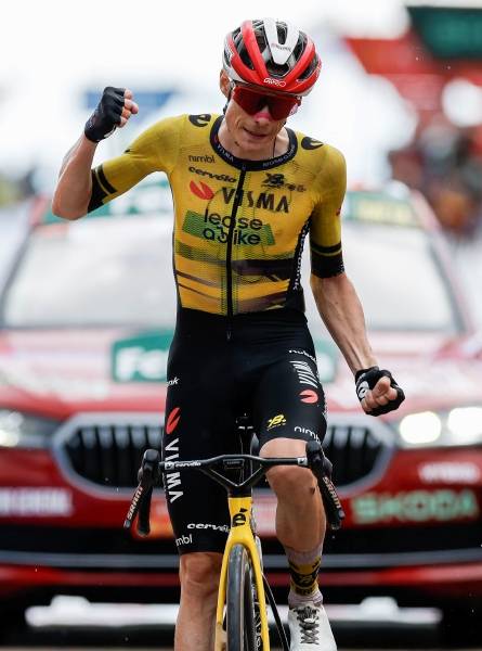 Vingegaard, listo para conquistar la Vuelta a España