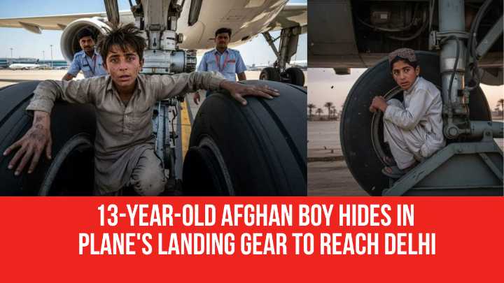 13-Year-Old Afghan Boy Hides in Plane’s Landing Gear to Reach Delhi. Here’s Why