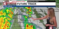 Severe storms Sunday evening, wet week ahead