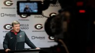 Georgia football coach Kirby Smart cuts back on media access this week