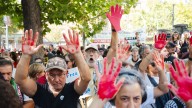 Una concentración en Madrid denuncia la "masacre" de más de 18.500 menores en Gaza