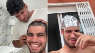 "Estamos locos": Mira el nuevo y llamativo cambio de look de Carlos Alcaraz que se viraliza tras ganar el US Open El español causó furor en redes sociales