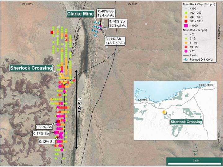 Drilling Commences at Sherlock Crossing Gold