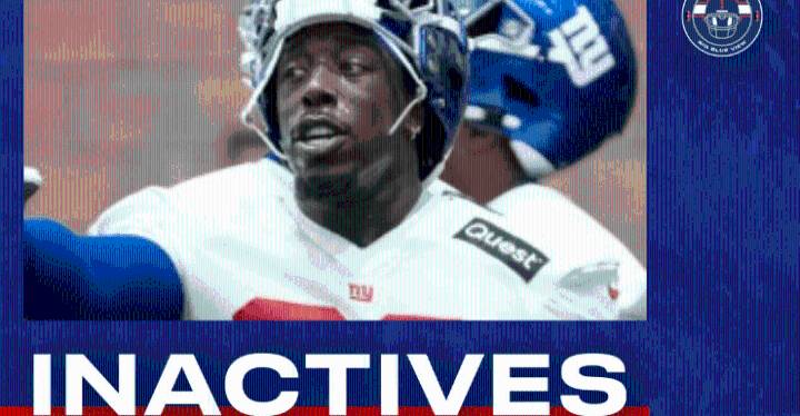 Giants-Chargers inactives: Rakeem Nunez-Roches to miss third straight game
