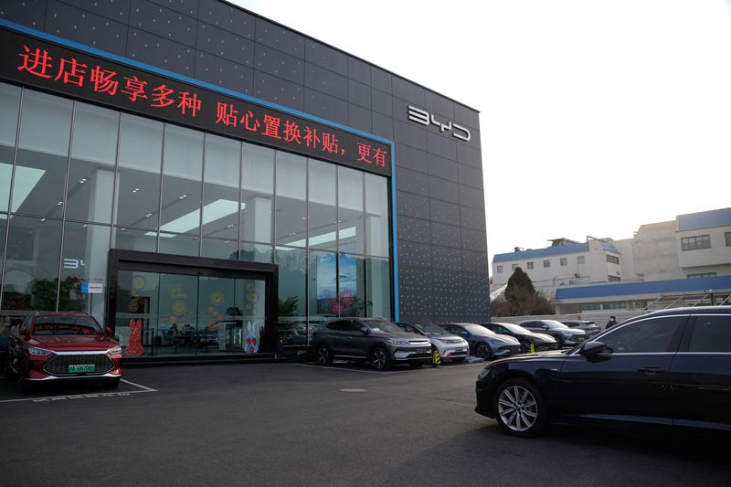 Chinese automakers' foreign investment tops domestic spending for first time, data shows