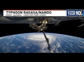 Historic typhoon slams Asia