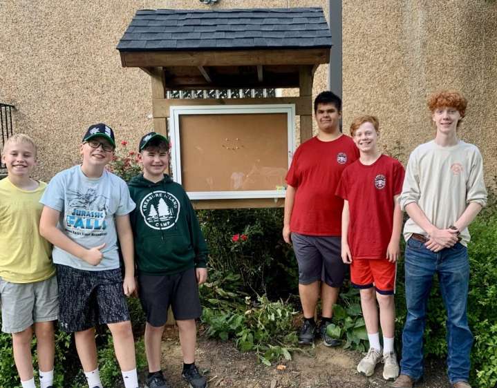 Scout boosts Aronimink Swim Club for Eagle Scout project